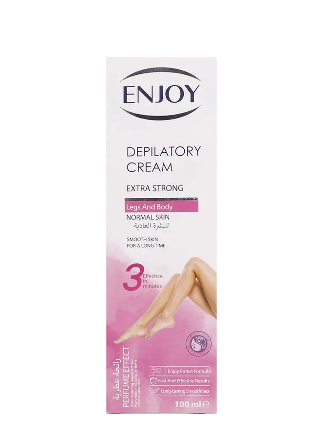 ENJOY Depilatory Cream For Legs And Body normal Skin 100 ml  - Image 1