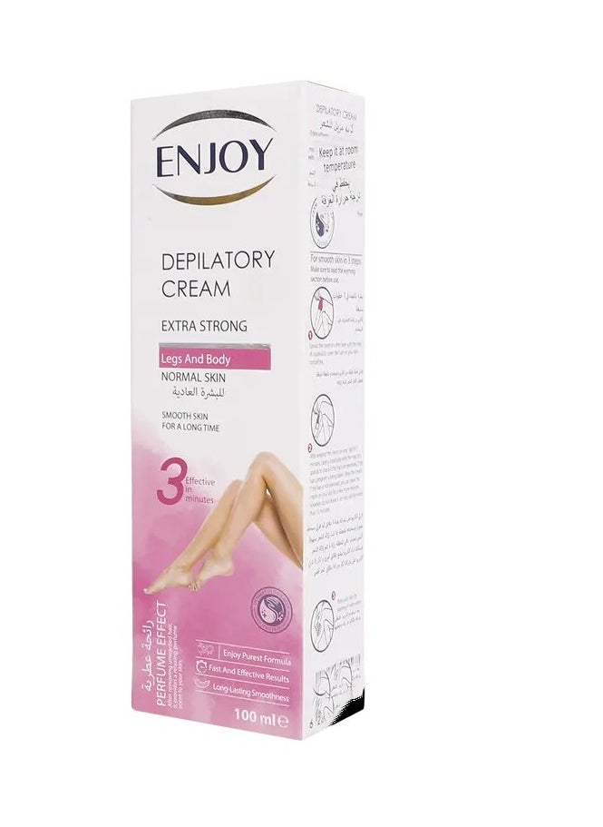 ENJOY Depilatory Cream For Legs And Body normal Skin 100 ml  - Image 2