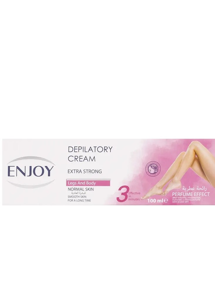 ENJOY Depilatory Cream For Legs And Body normal Skin 100 ml  - Image 3