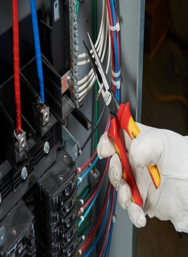 فلوك - INLP8 معزول بأنف طويل/مع قاطع جانبي ومناطق إمساك، 1000 فولت - Image 3