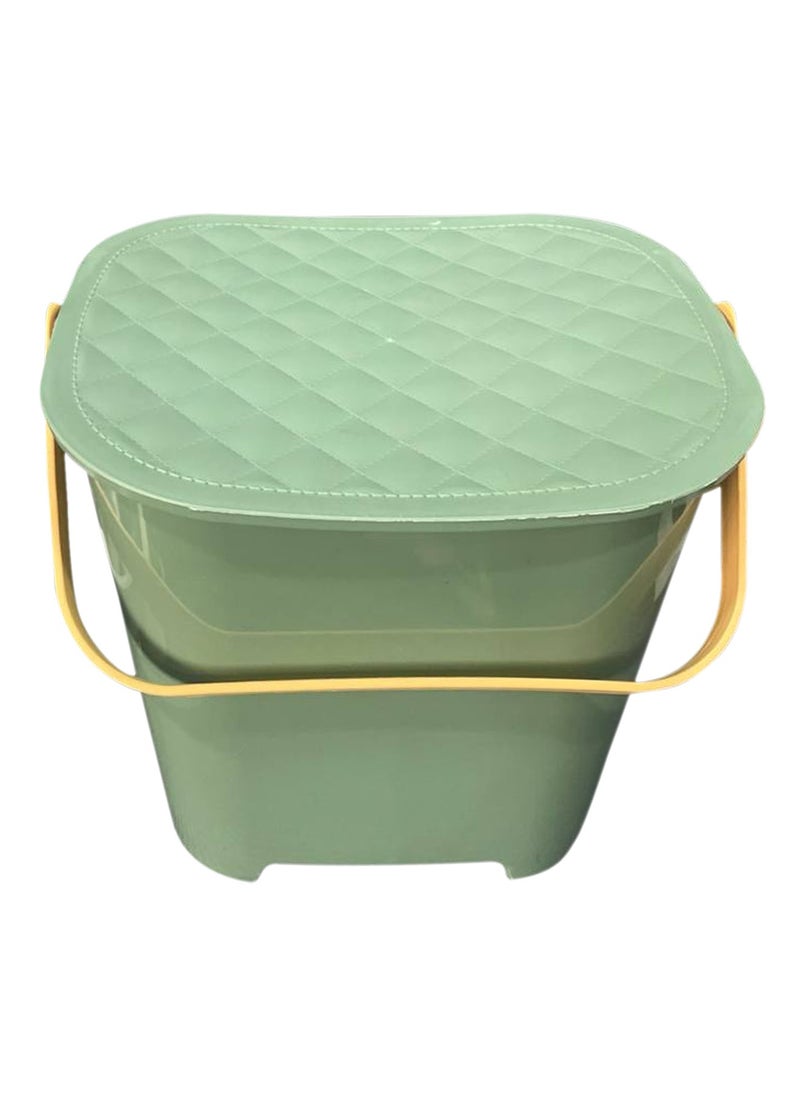 CATANES Kitchen Trash Can with Lid and Handle  - Image 3