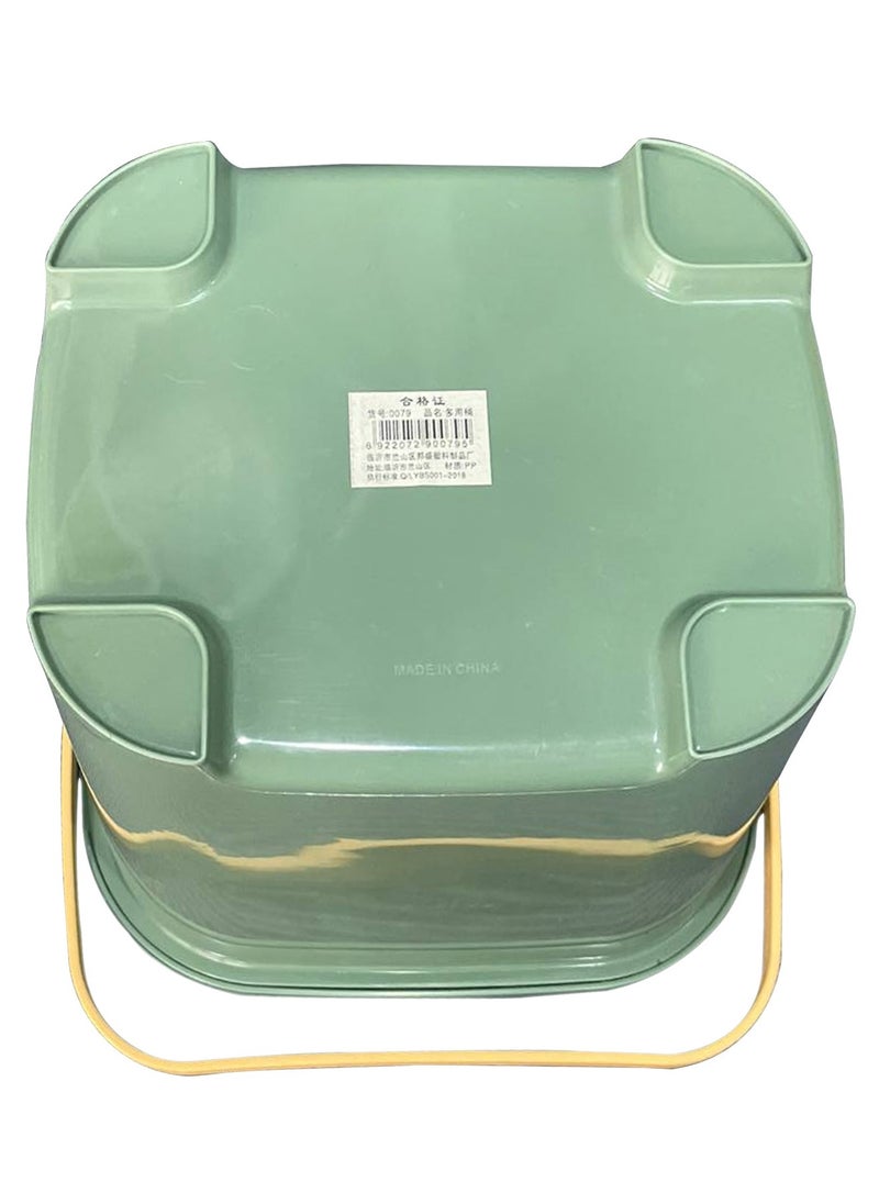 CATANES Kitchen Trash Can with Lid and Handle  - Image 4