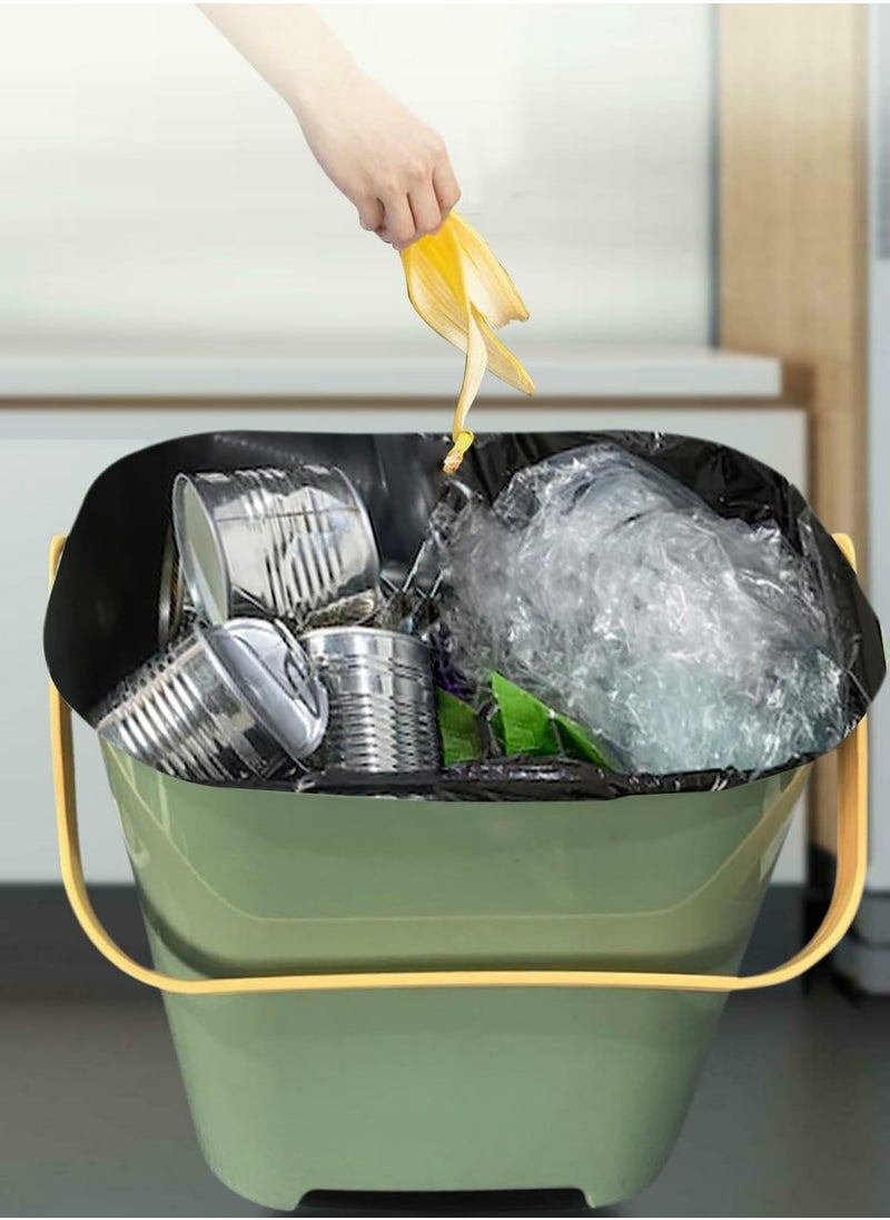 CATANES Kitchen Trash Can with Lid and Handle  - Image 5