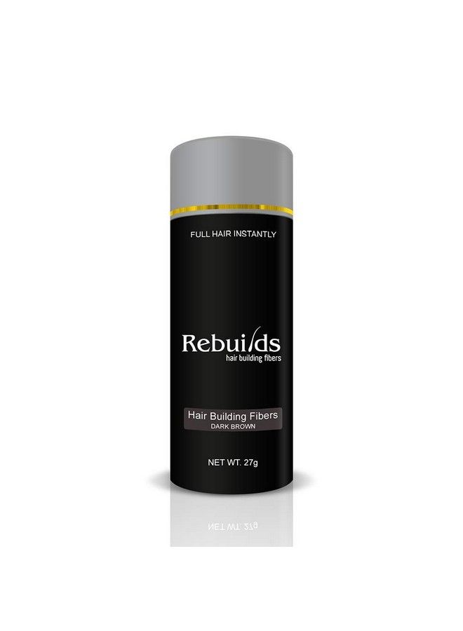 Rebuilds Hair Building Fibers Dark Brown 27 Grams - Image 2