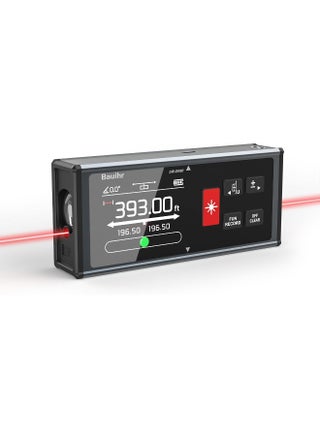 Bauihr Bilateral Laser Measurement Tool, 393ft/120M Rechargeable Aluminum Dual Laser Distance Meter, Laser Measure with Color Backlit LCD Display, Digital Angle, M/in/Ft Unit Switching - pzsku/Z70444C2C7E95F9CA812BZ/45/_/1741641250/8750a891-95cb-461f-a35c-5d418d4e91a0