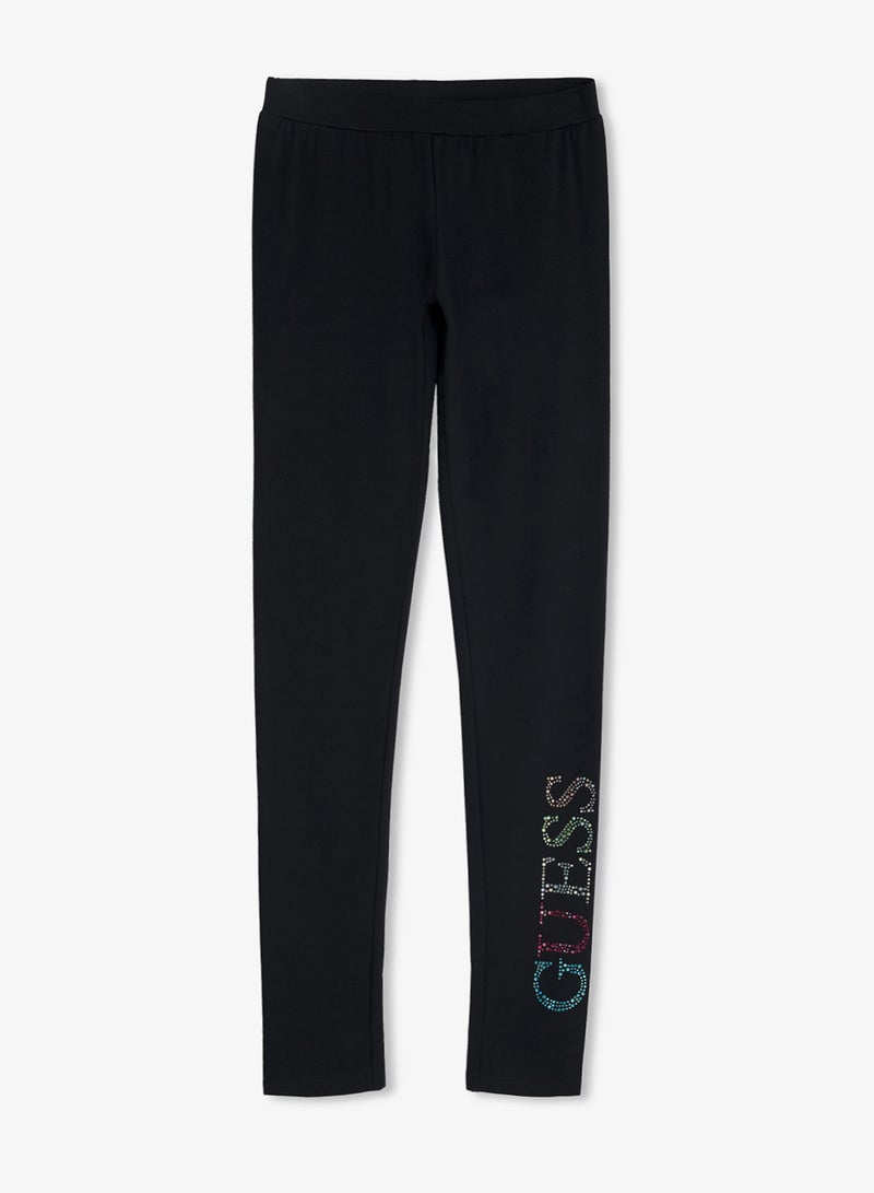 GUESS Youth Logo Leggings - Image 1