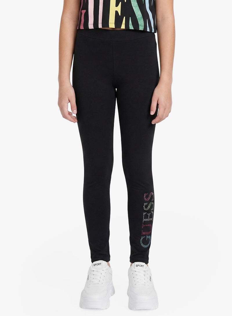 GUESS Youth Logo Leggings - Image 5