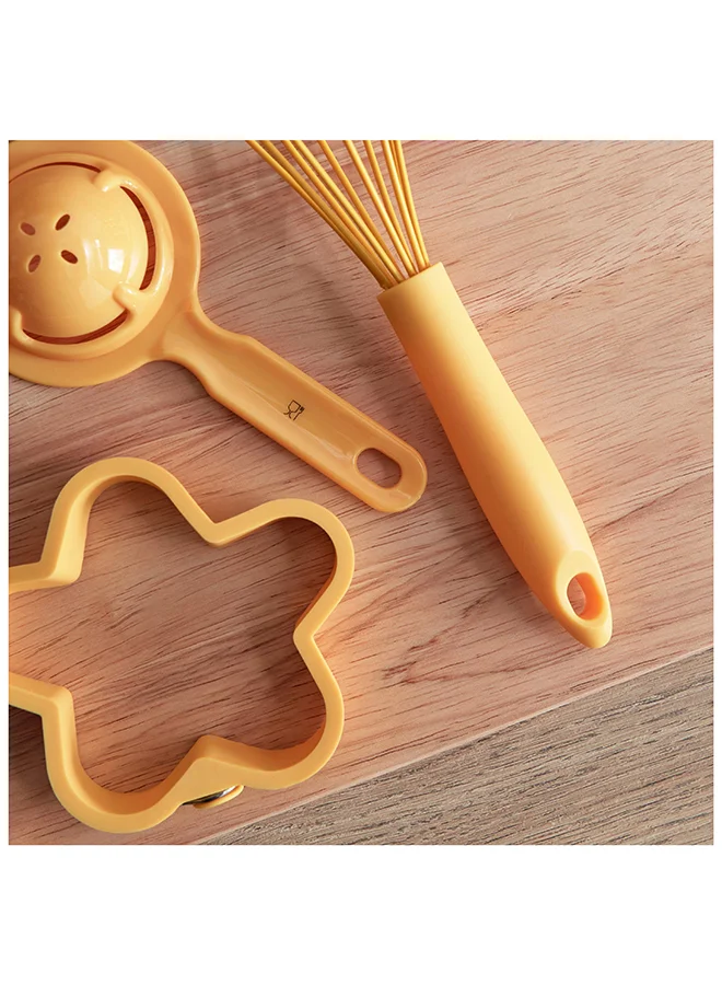 Home Box Easy Chef Egg Mix 3 in 1 Gadget Egg Separator with Whisk and Ring Mould 19 x 3 x 8 cm