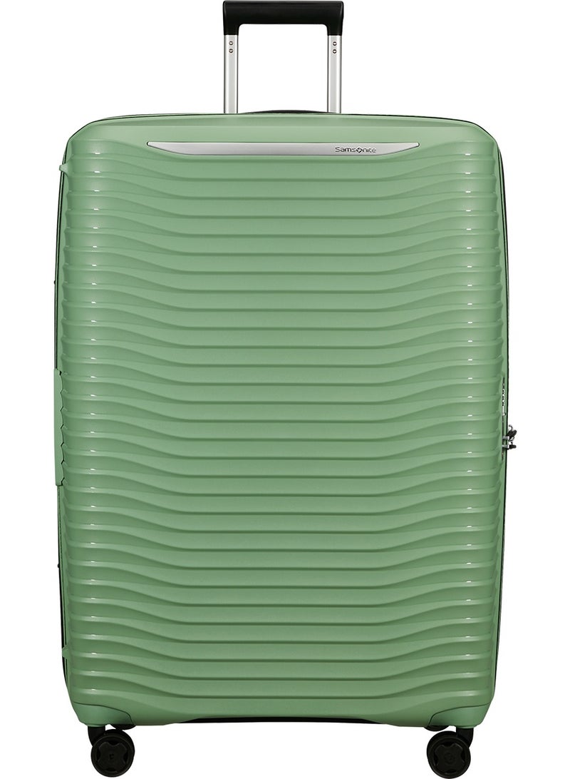 Samsonite Upscape Suitcase Check-In Size 81 cm / 30 inch, 4 Spinner Wheels, Polypropylene + RPET, Stone Green|Inner Mesh Pocket|Expandable|Removable Divider|TSA Lock - 10 Years International Warranty - Image 4