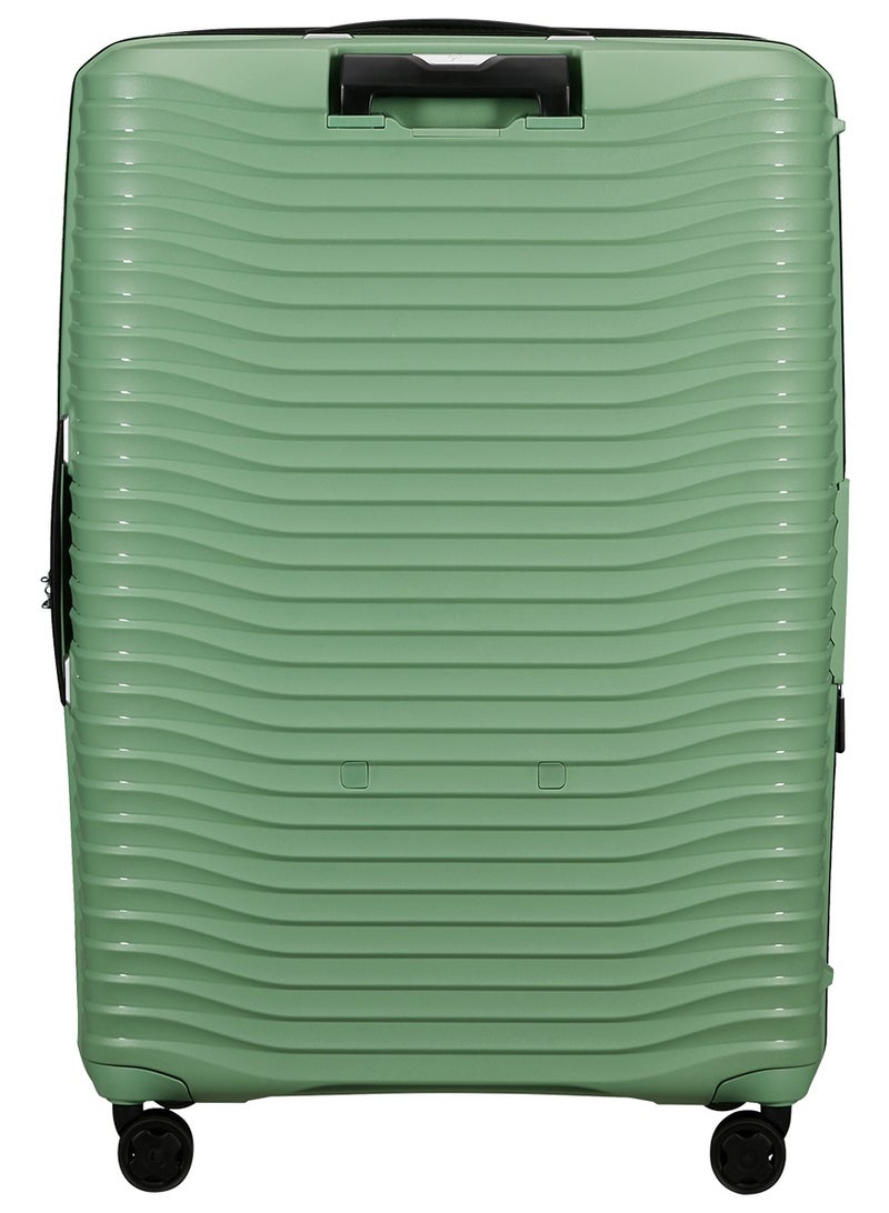 Samsonite Upscape Suitcase Check-In Size 81 cm / 30 inch, 4 Spinner Wheels, Polypropylene + RPET, Stone Green|Inner Mesh Pocket|Expandable|Removable Divider|TSA Lock - 10 Years International Warranty - Image 3