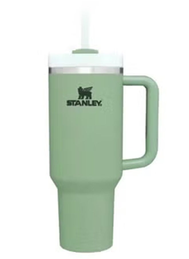 Stanley - Quencher H2.0 FlowState Stainless Steel Vacuum Insulated Tumbler with Lid and Straw for Water, Iced Tea or Coffee, Smoothie and More, 40 oz - Image 1