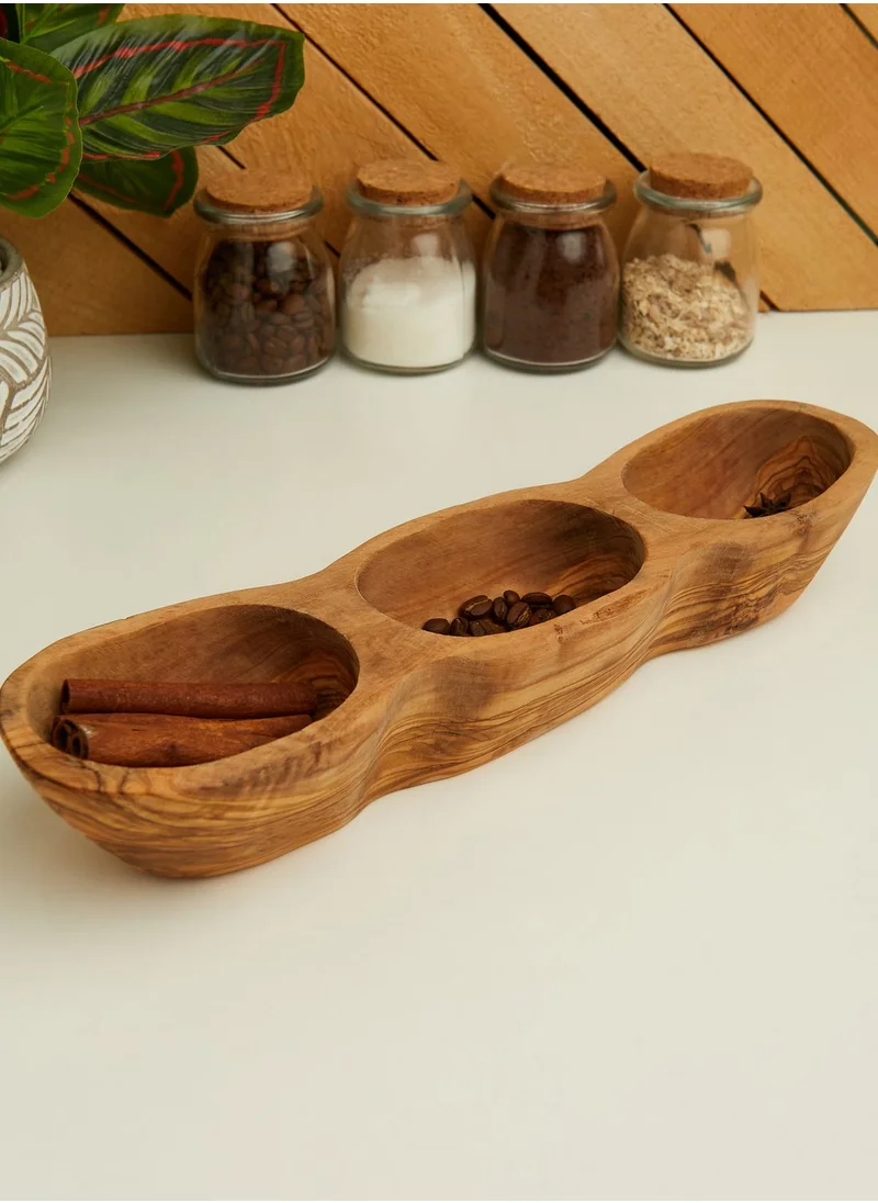 Premier Kora Olive Wood Antipasti Serving Dish