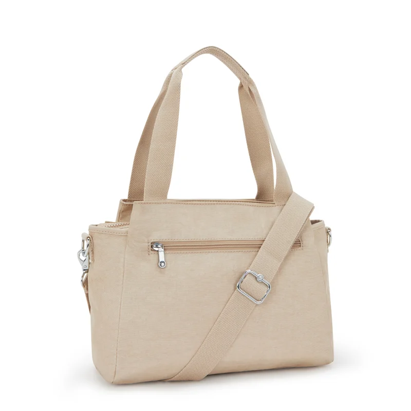 kipling Elysia Sparkled Beige Medium Shoulderbag with Removable Shoulderstrap