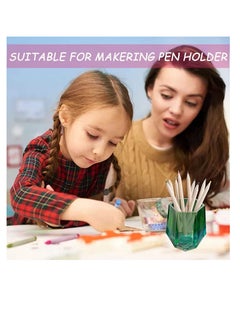 Excefore DIY Cup Resin Silicone Mold,Epoxy Mold,Craft Makeup Brush Holder Organizer Cosmetics Brushes Pen Storage Mold Mould Bottle Casting  - Image 3