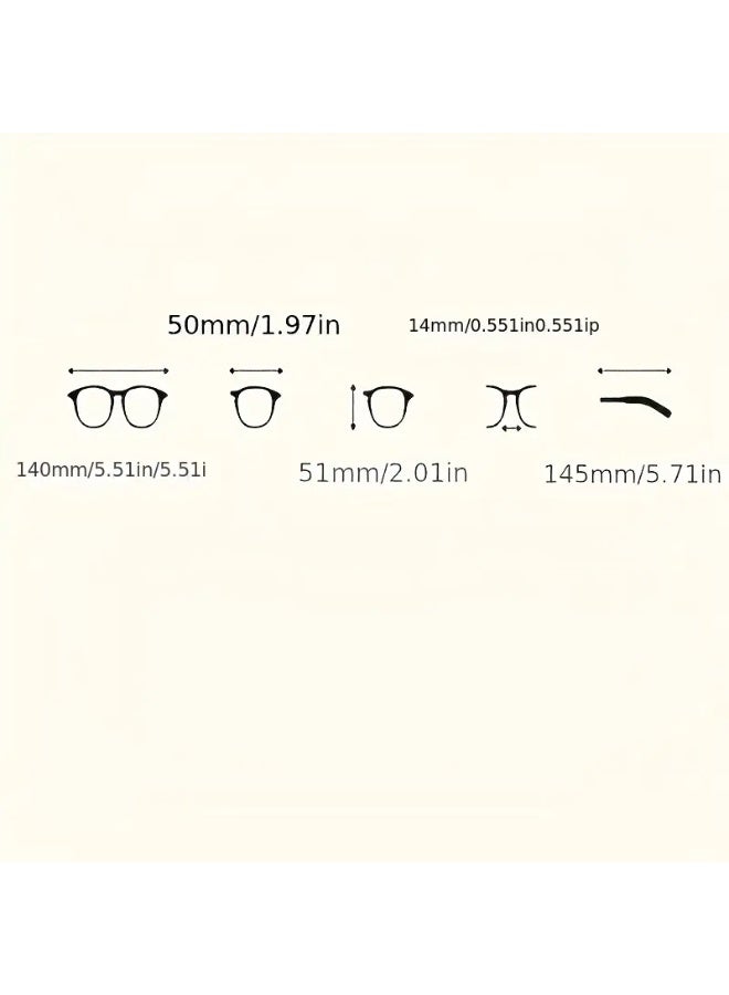 SCENT HOUSE Unisex Classic Full Rim Eyeglass Frames | 1pc/2pcs | Acetate Plastic | Lightweight, Durable, Anti-fog | Optical Glasses | Unisex | Classic | with Anti-fog Cloth (Includes eyeglass case)
,blue lighe blocking glasses,eyeglasses - Image 3