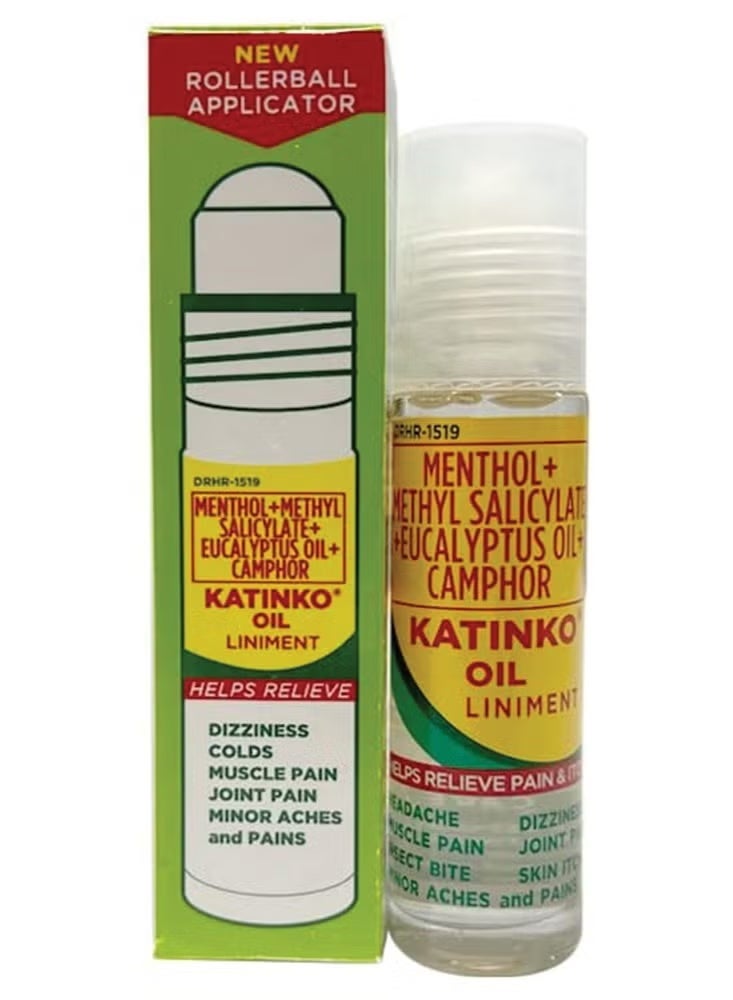 EFFICASCENT OIL Katinco Oil Ointment Roller Ball Applicator, 10 ml