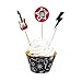 Fun Express Rock Star Cupcake Wrappers with Toppers Ã¢â‚¬â€œ 100 Pieces - Image 2