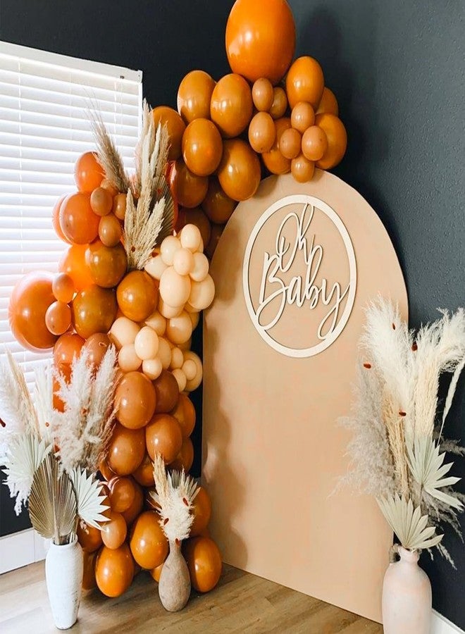 PartyWoo Burnt Orange Balloons 123pcs Different Sizes of 18 12 10 5 Inch Terracotta Rust Fall Color Autumn Boho Balloon Arch Kit Garland for Thanksgiving Halloween Fall Party Decorations Orange-F53 - Image 5