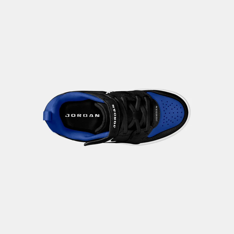 Jordan Black Kids' Access Court Low Shoes (Younger Kids)  | Best Price UAE