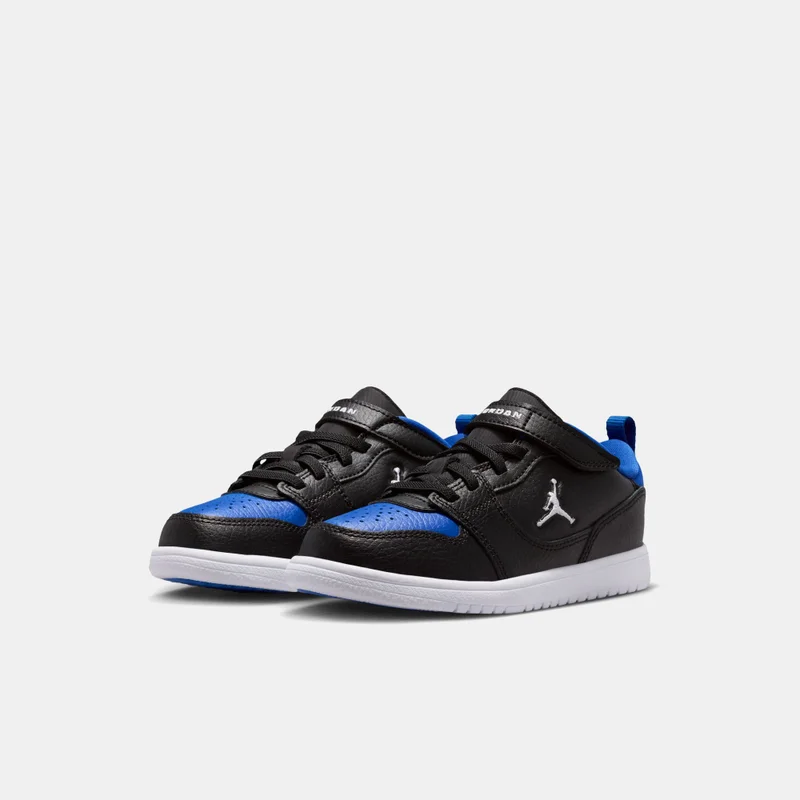 Jordan Black Kids' Access Court Low Shoes (Younger Kids)  | Best Price UAE
