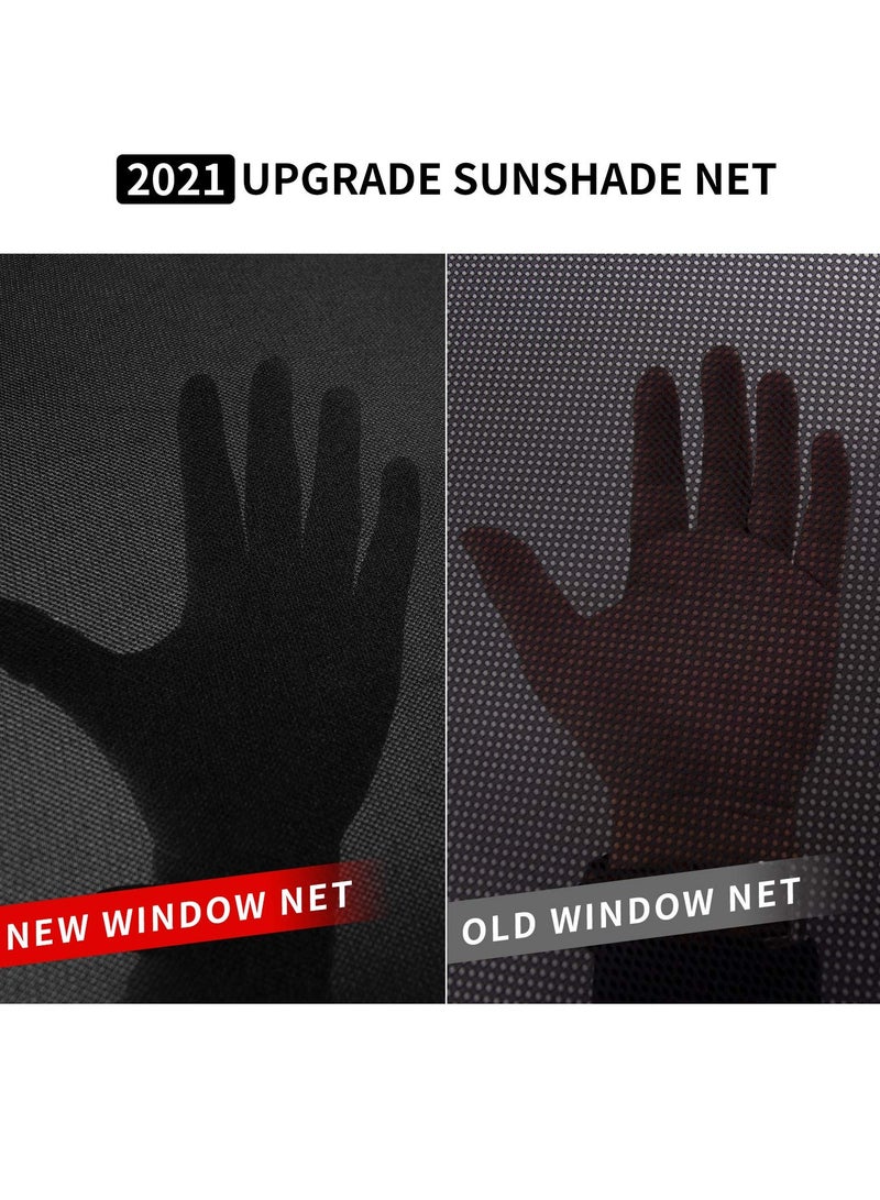 SOLARAE واقٍ من الشمس قابل للطي مزدوج لحماية من الأشعة فوق البنفسجية لسيارة تسلا موديل Y 2020-2022، ملحقات سقف زجاجي وسقف بانورامي - Image 4