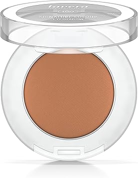 lavera Signature Colour Eyeshadow Soft Sienna 04 intensive colour release extra long hold easy to blend vegan natural cosmetics 2g - Image 4