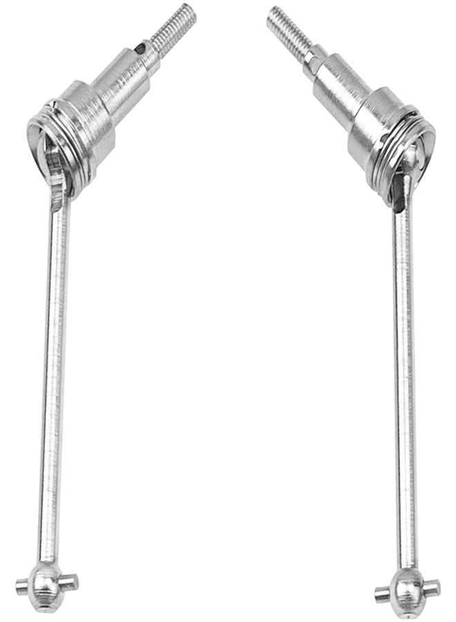 Vgoohobby 2Pcs Vgoohobby Steel Front Drive Shaft Joint CVD Driveshaft Joint w/Lock Nut Compatible with HAIBOXING HBX 18859 18858 18857 18856 1/18 RC Car - Image 4