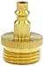 Vibrant Yard Co. LLC Winterize Blow Out Adapter for RV Boat Motorhome Camper and Travel Trailer Air Compressor Quickconnect Plug to Male Garden Hose Faucet Fitting Solid LeadFree Brass - Image 2