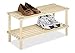 Whitmor 2 Tier Wood Household Shelves 60263562 - Image 2