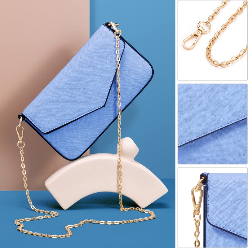 Bagsure 4PCS Women Fashion Handbags Purses Wallet Shoulder Bags Casual Tote Bag Crossbody Bags, Handbag Set Gift for Ladies Girls (Blue) - Image 2