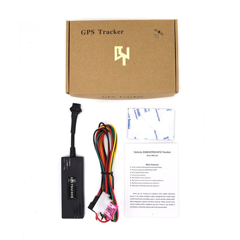 Cy03A Motorcycle Gps Locator App View Real-Time Satellite Tracking Gpstracker Anti-Theft Lock Vehicle - Image 1