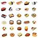 Iwako Japanese Iwako Eraser 30 Pieces of Bakery Japanese Chinese Food Erasers Assortment by Iwako - Image 2