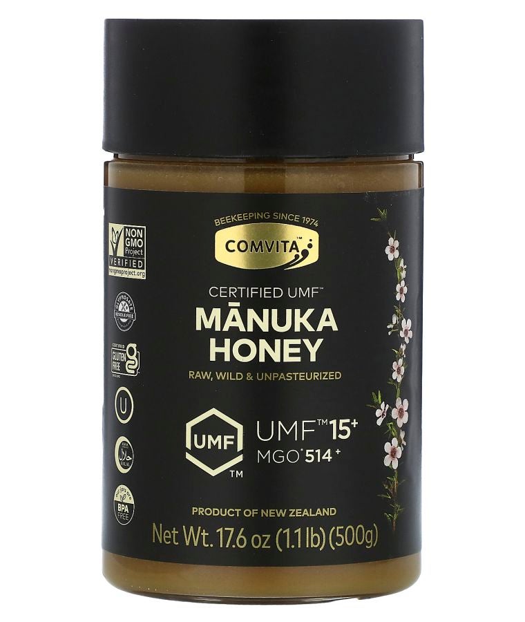 Manuka Honey UMF 15+ MGO 514+ 17.6 oz (500 g)