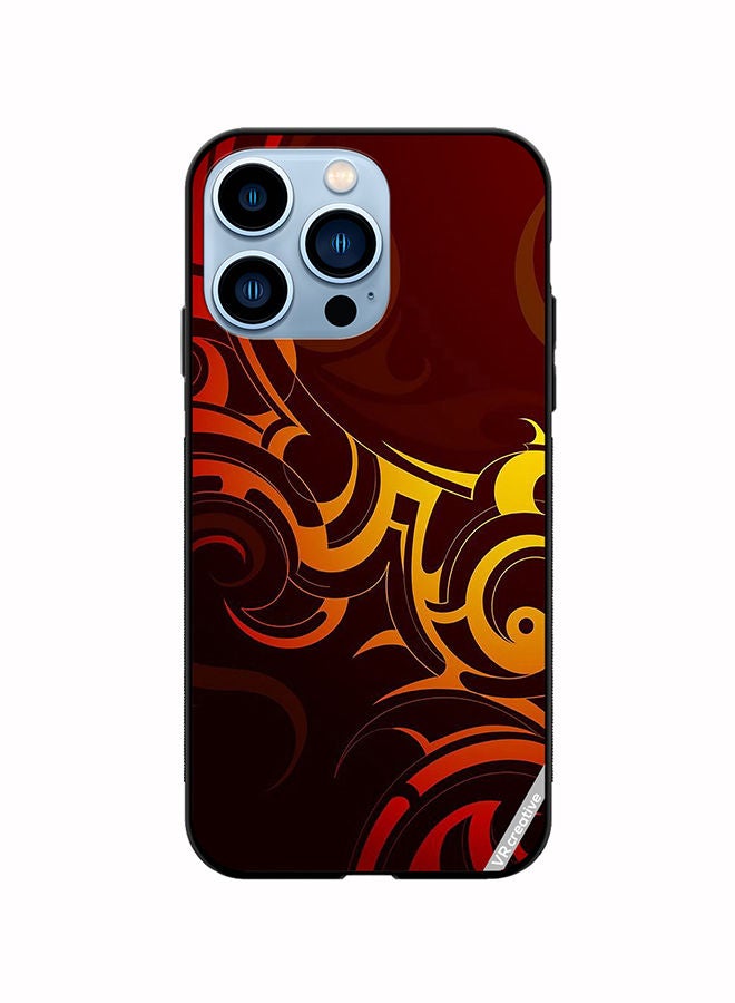 VR CREATIVE Protective Case Cover For Apple iPhone 13 Pro Superman Tattoo Background Design Multicolour - Image 1