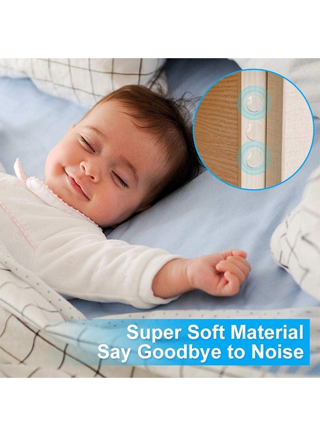 HS 128PCS Adhesive Bumper Pads Clear Rubber Feet Self Stick Bumpers Sound Dampening Door Cabinet Buffer For Drawers Table Laptop Cutting Boards - Image 4