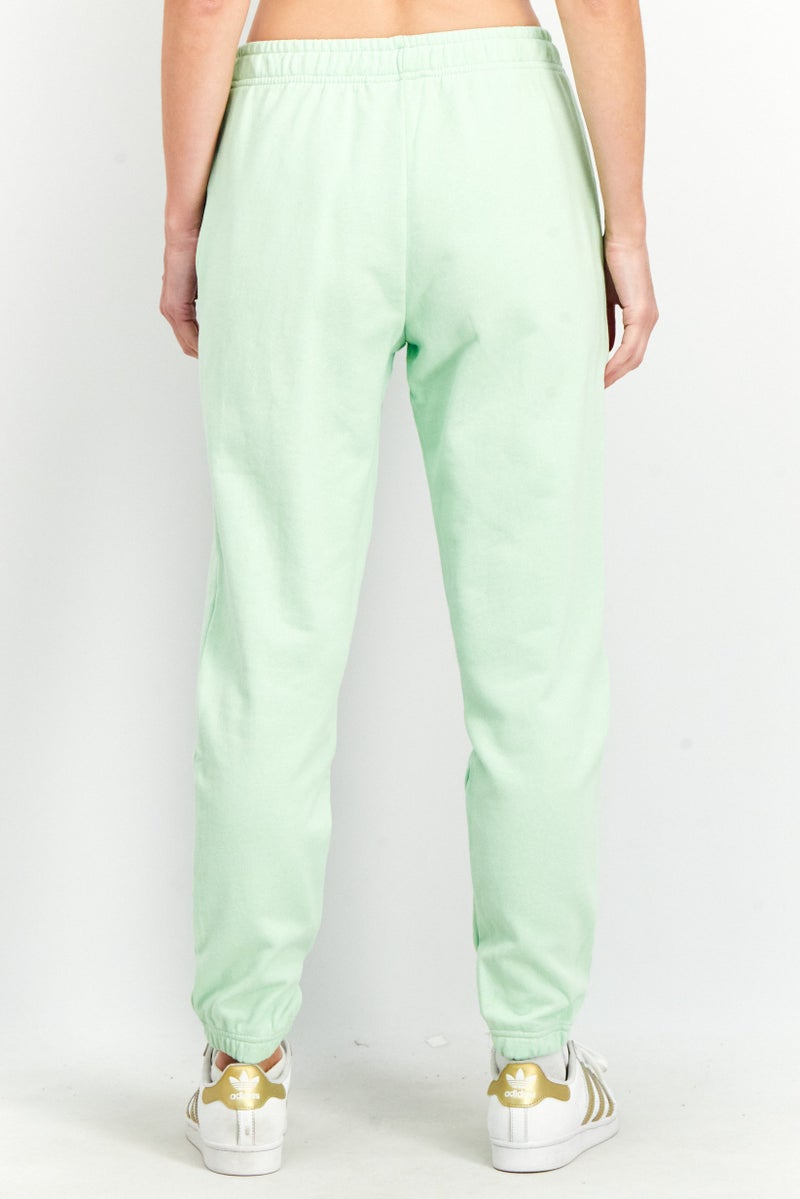 Ocean Pacific Women Relaxed Fit Graphic Print Pull On Sweatpants, Pastel Green - Image 2