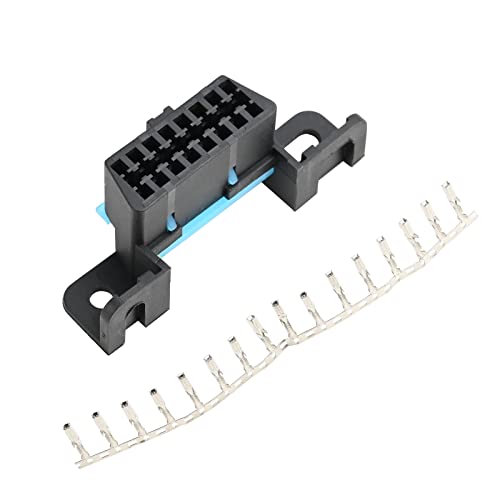 OLLGEN 16 Pin OBD Female Replacement Wire Sockets Connector OBDII Car Auto Adapter J1962 OBD 2 Plug Shell Kit Fit for Specific Vehicle - Image 3