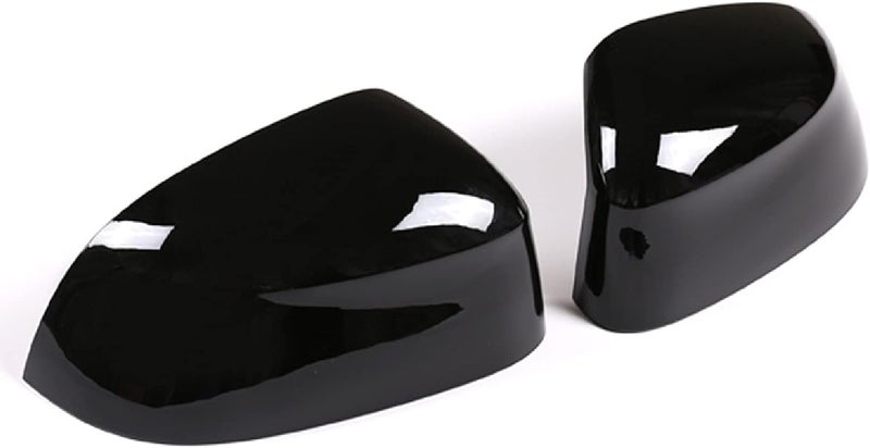 Vuzmode Glossy Black ABS Rearview Mirror Cap Covers for BMW - Image 2