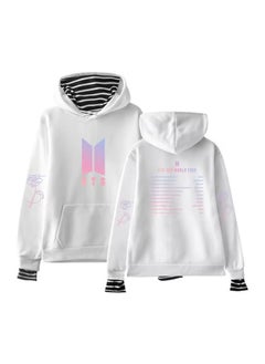 General BTS Love Yourself Concert Hoodie White  - Image 1