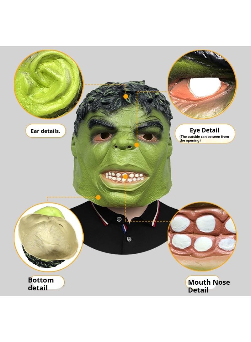 Bluejw The Avengers Hulk Head Cover Mask Children Adult Costume Props For Comic Con Party Masquerade - Image 2