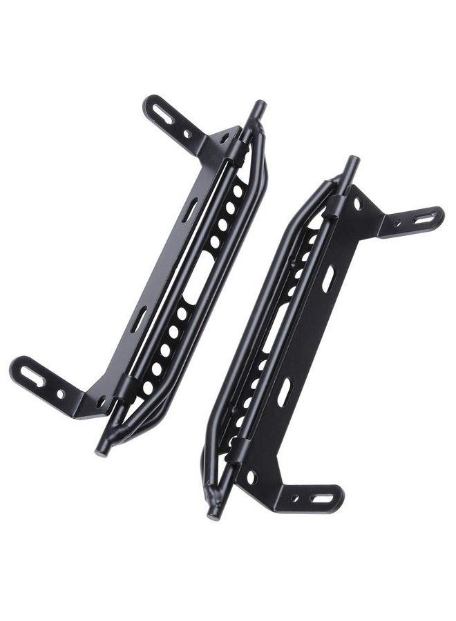 Hobbypark Metal Side Pedal Step Running Boards Foot Plate For Traxxas Trx4 Trx 4 1/10 Rc Crawler Body Shell Accessories (Black) - Image 5