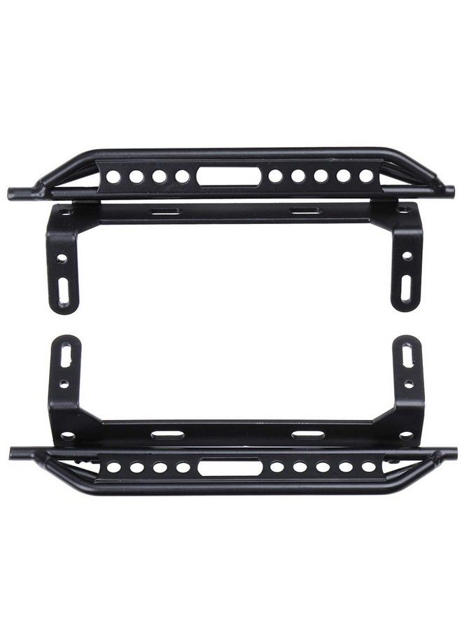 Hobbypark Metal Side Pedal Step Running Boards Foot Plate For Traxxas Trx4 Trx 4 1/10 Rc Crawler Body Shell Accessories (Black) - Image 4