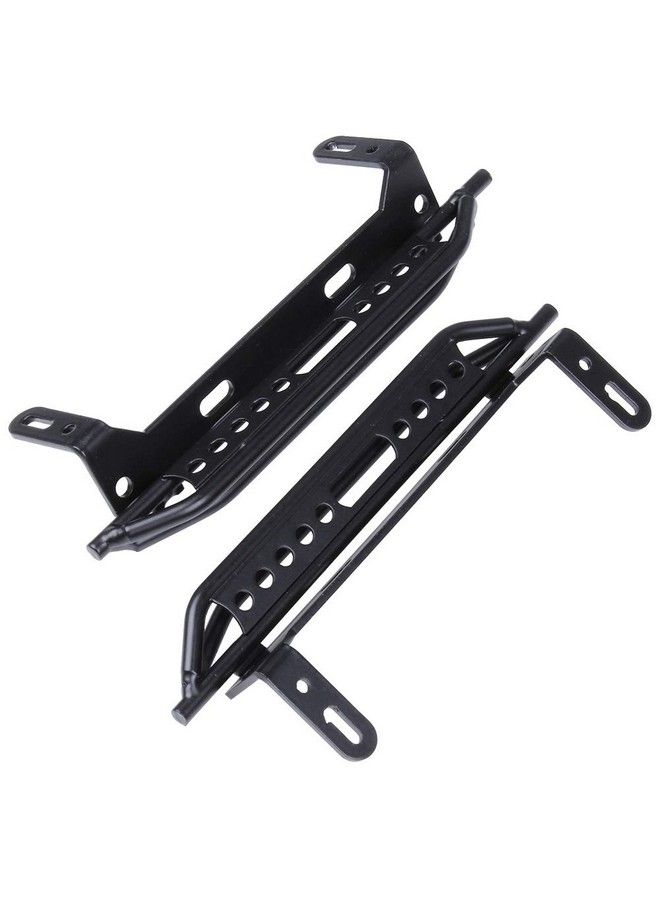Hobbypark Metal Side Pedal Step Running Boards Foot Plate For Traxxas Trx4 Trx 4 1/10 Rc Crawler Body Shell Accessories (Black) - Image 3