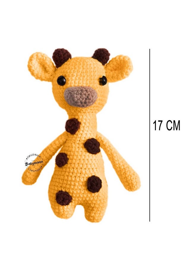 BabyMoon Babymoon Small (17 Cm) Handmade Knitted Crochet Stuffed Animal Baby Kids Photography Shoot Props Organic Toys  - Image 3
