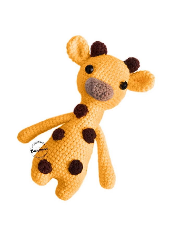 BabyMoon Babymoon Small (17 Cm) Handmade Knitted Crochet Stuffed Animal Baby Kids Photography Shoot Props Organic Toys  - Image 2