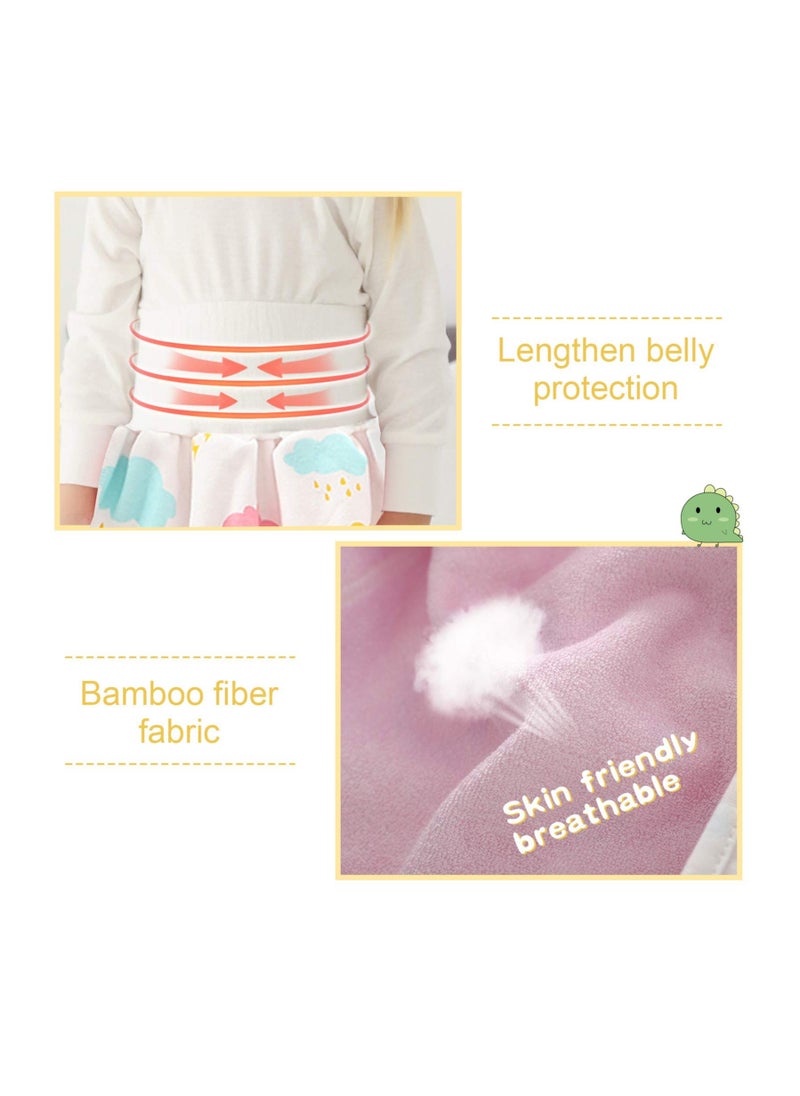 Generic Baby Nappy Skirt Cotton Diaper Training Pants Washable Shorts Waterproof Cloth Night Time Reusable Toddler Underwear for Pee Nappy Potty Training  - Image 2