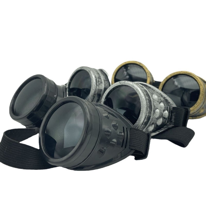 Retro Round Steampunk Sunglasses - Image 5