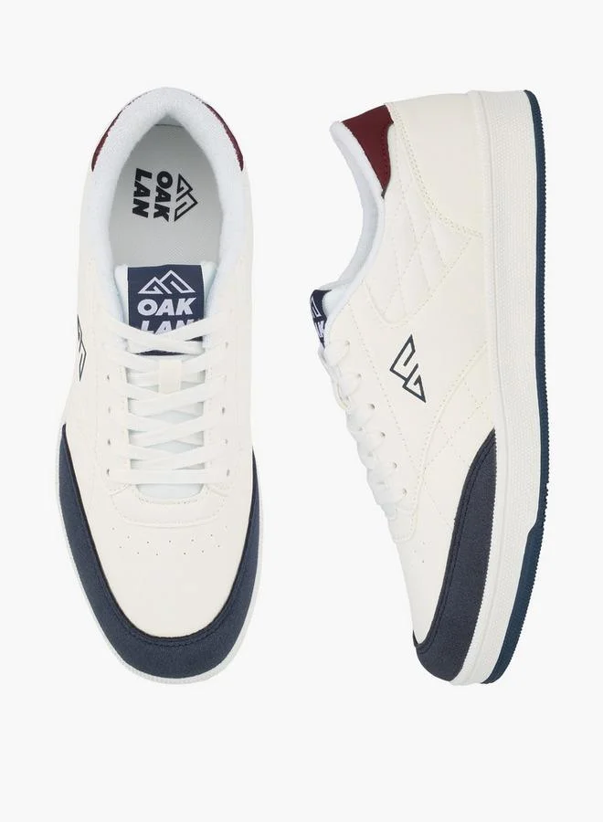 شو اكسبرس Men Colourblock Lace-Up Ankle Sneakers