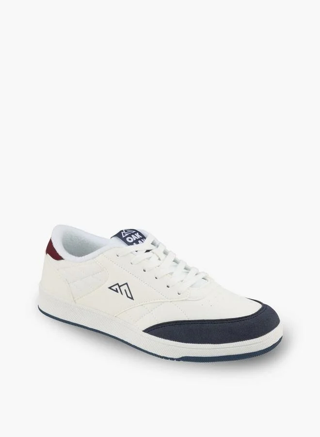 شو اكسبرس Men Colourblock Lace-Up Ankle Sneakers