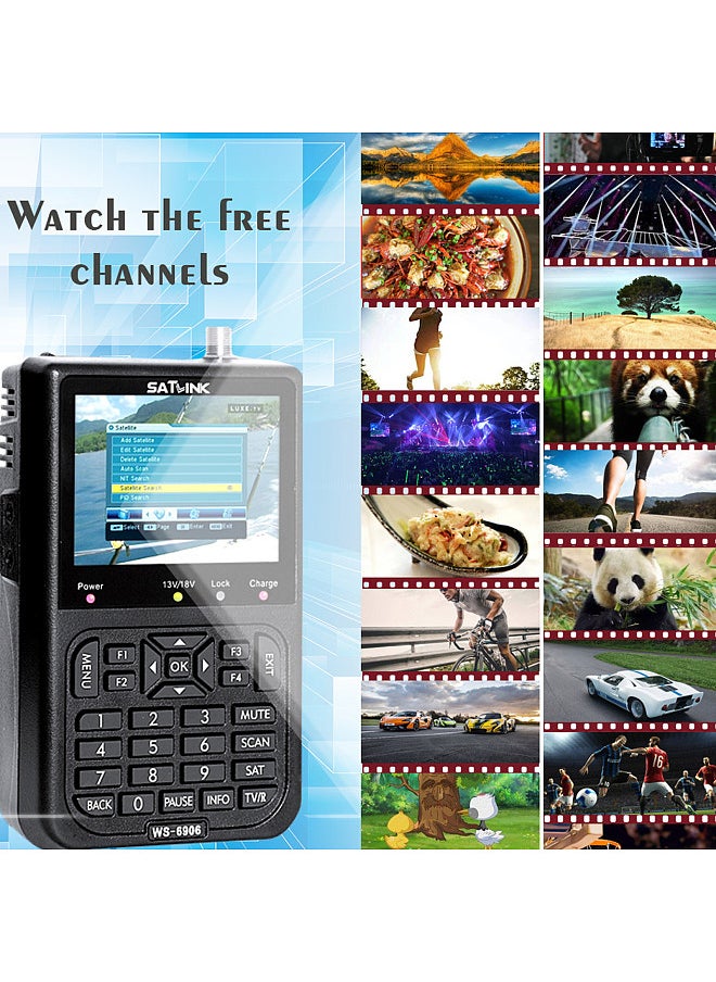 3.5in LCD Display Data Digital Satellite Signal Finder Meter
